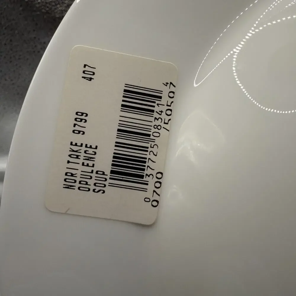 Noritake Bone China OPULENCE Soup Bowl Discontinued Made In Japan Nwt